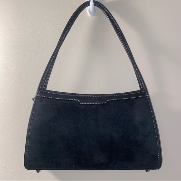 Kate Spade: Vintage Black Velvet Shoulder Bag - Picture 15 of 16